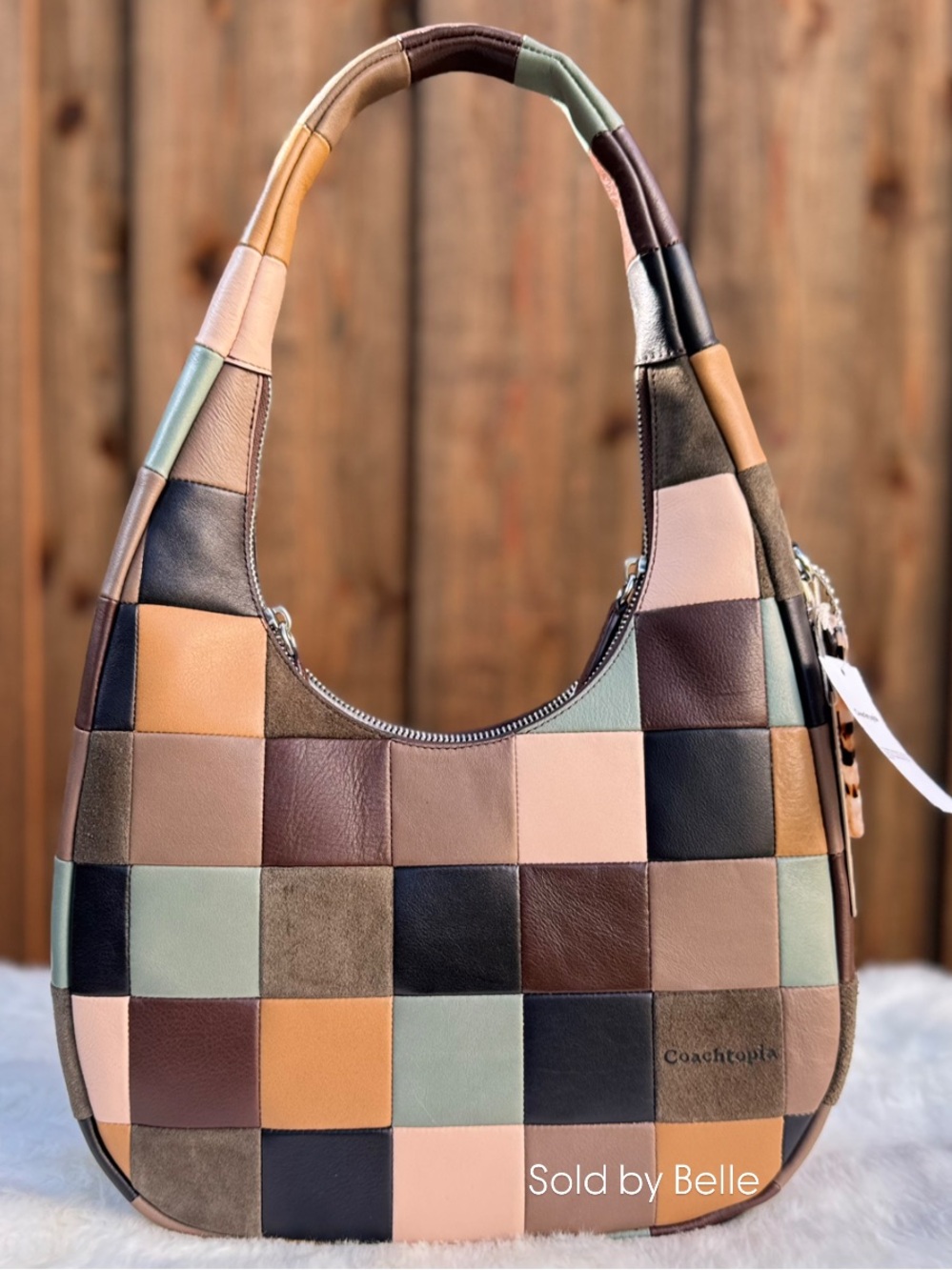 NWT Coachtopia Alter Ego Crescent Multi 4 Purse - Picture 1 of 5